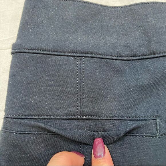 Ladies Spanx Black Ankle Length Spilt Hem Slimming Pants Size Small - Picture 11 of 13